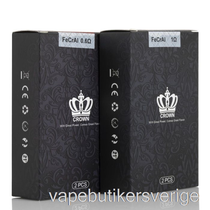 Vape Sverige Uwell Crown Replacement Pods 1,0ohm Crown Pods
